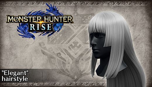 Monster Hunter Rise - "Elegant" hairstyle