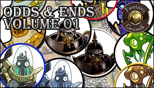 Fantasy Grounds - Odds & Ends, Volume 1 (Token Pack)