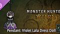 Monster Hunter Wilds - Pendant: Violet Lala Dress Doll