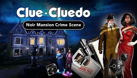 Clue/Cluedo: Noir Crime Scene
