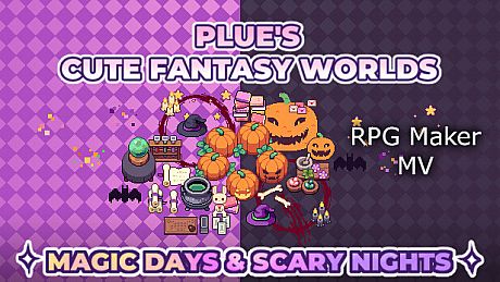 RPG Maker MV - Plue's Cute Fantasy Worlds - Magic Days & Scary Nights DLC