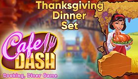 Cafe Dash: Cooking, Diner Game - Thanksgiving Dinner Set