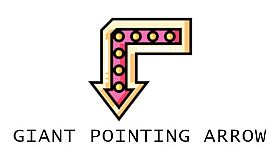 The Gap - Giant Pointing Arrow
