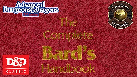 Fantasy Grounds - D&D Classics: PHBR7 The Complete Bard's Handbook (2E) DLC