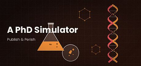 A PhD Simulator - Publish & Perish Game