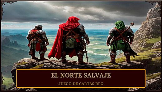El Norte Salvaje, Juego De Cartas RPG