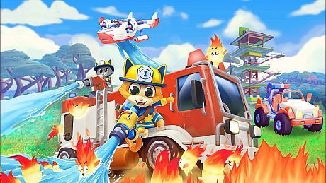 Leo: The Firefighter Cat Game
