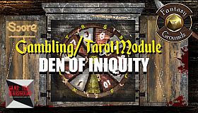 Fantasy Grounds - GAMBLING / TAROT PACK: Den of Iniquity (Any)