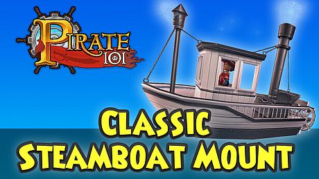Pirate101 - Classic Steamboat Mount DLC