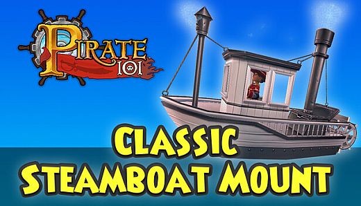 Pirate101 - Classic Steamboat Mount