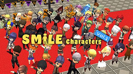 SMILE GAME BUILDER SMILE Characters Vol.1 DLC