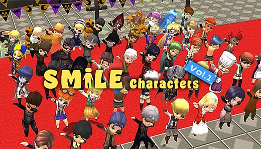 SMILE GAME BUILDER SMILE Characters Vol.1