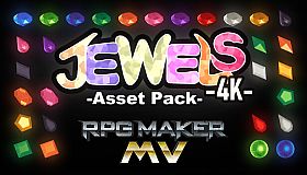 RPG Maker MV - Jewels Asset Pack 4K