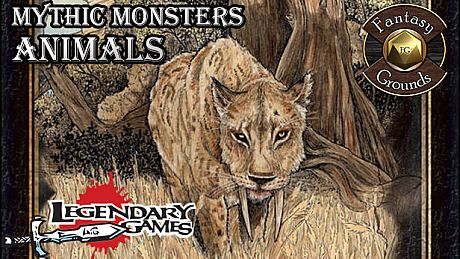 Fantasy Grounds - Mythic Monsters #28: Animals (PFRPG) DLC