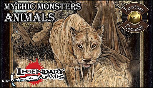Fantasy Grounds - Mythic Monsters #28: Animals (PFRPG)
