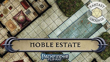 Fantasy Grounds - Pathfinder RPG - Pathfinder Flip-Mat - Noble Estate DLC
