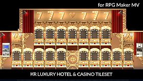 RPG Maker MV - KR Luxury Hotel and Casino Tileset