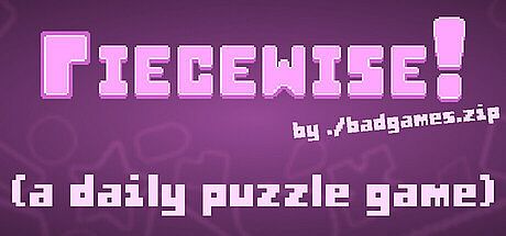 Piecewise! by ./badgames.zip (a daily puzzle game!) Game