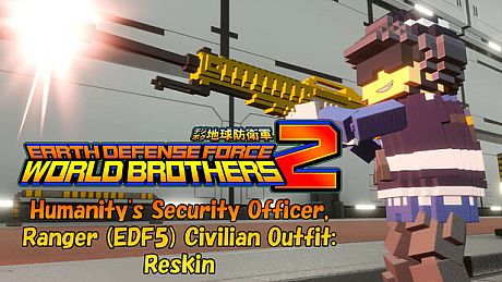 EARTH DEFENSE FORCE: WORLD BROTHERS 2 - Humanity's Security Officer, Ranger (EDF5) Civilian Outfit: Reskin DLC