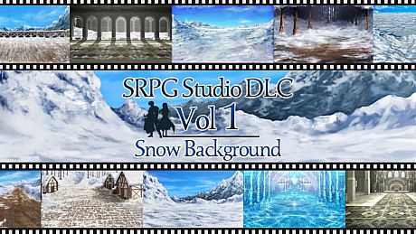 SRPG Studio Snow Background DLC