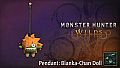 Monster Hunter Wilds - Pendant: Blanka-Chan Doll