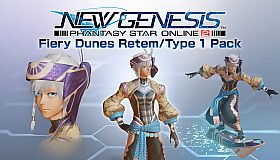 PSO2:NGS - Fiery Dunes Retem/Type 1 Pack