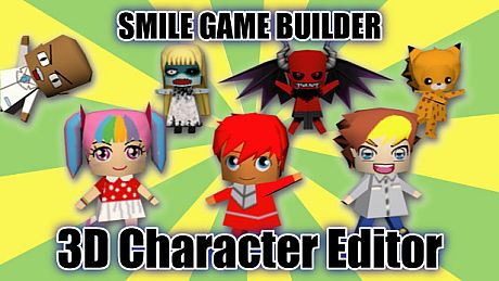 SMILE GAME BUILDER 3D Character Editor DLC