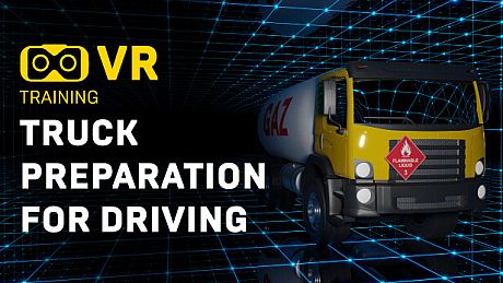 Truck Preparation For Driving VR Training Game