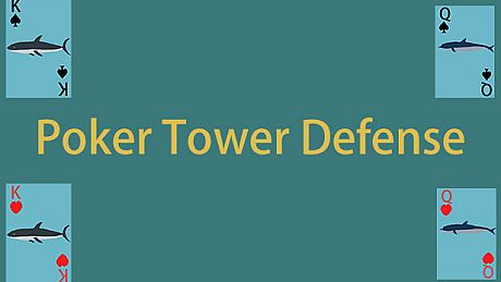 Poker Tower Defense Game
