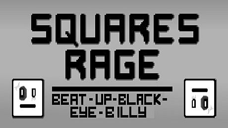 Squares Rage Character - Beat-Up-Black-Eyed Billy DLC