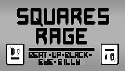 Squares Rage Character - Beat-Up-Black-Eyed Billy