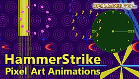 RPG Maker VX Ace - HammerStrike Pixel Art Animations