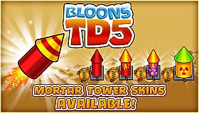 Bloons TD 5 - Fireworks Mortar Tower Skin
