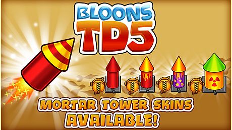 Bloons TD 5 - Fireworks Mortar Tower Skin DLC