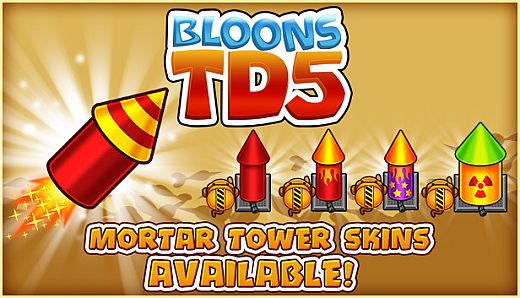 Bloons TD 5 - Fireworks Mortar Tower Skin