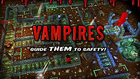 Vampires: Guide Them to Safety! Game