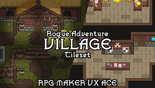 RPG Maker VX Ace - Rogue Adventure - Village Tileset