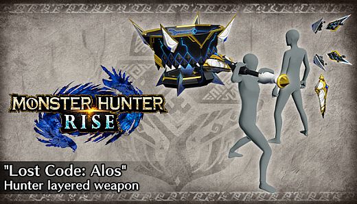 Monster Hunter Rise - "Lost Code: Alos" Hunter layered weapon (Hunting Horn)