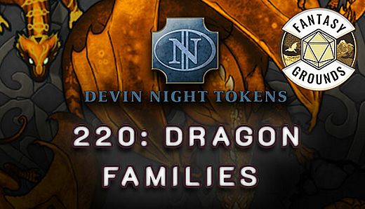 Fantasy Grounds - Devin Night Pack 220: Dragon Families