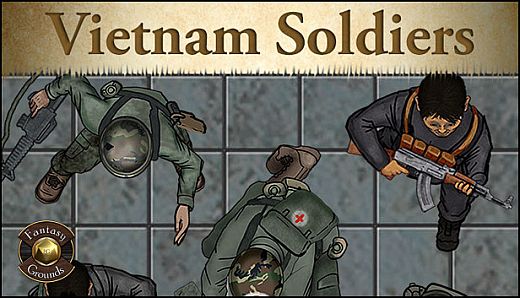 Fantasy Grounds - Top Down Tokens - Vietnam Soldiers
