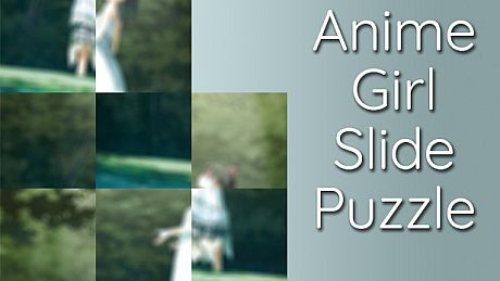 Anime Girl Slide Puzzle Game