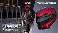 Vector 36 Racewear- Vanguard Blitz / Grid
