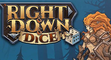 Right and Down and Dice Game