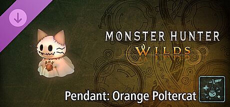 Monster Hunter Wilds - Pendant: Orange Poltercat DLC