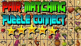 Pair Matching Puzzle Connect