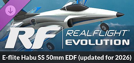 RealFlight Evolution - E-flite Habu SS 50mm EDF (updated for 2026)
