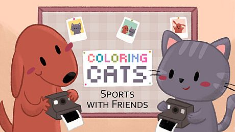 Coloring Cats: Sports With Friends Game