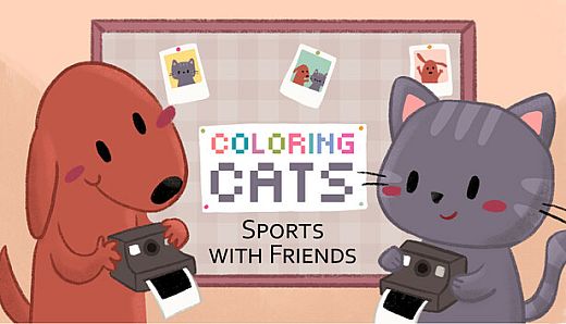 Coloring Cats: Sports With Friends