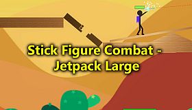 Stick Figure Combat - Jetpack Large 