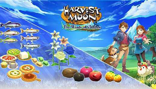 Harvest Moon: The Winds of Anthos - New Crops, Fish, and Recipes Pack